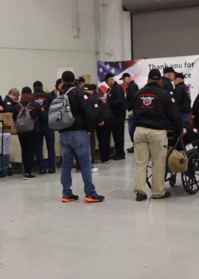 Flights 42 & 43, October 1, 2022, North Country Honor Flight photo 15 of 30