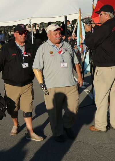 Flights 40 & 41, September 3, 2022, North Country Honor Flight photo 19 of 30