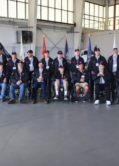 Flights 52 & 53, May 18, 2024, North Country Honor Flight photo 19 of 30