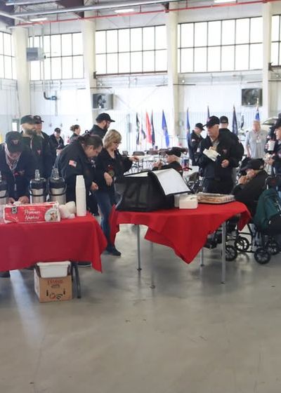 Flights 52 & 53, May 18, 2024, North Country Honor Flight photo 29 of 30